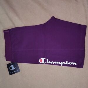 Champion High Waist Streetwear Bike Shorts